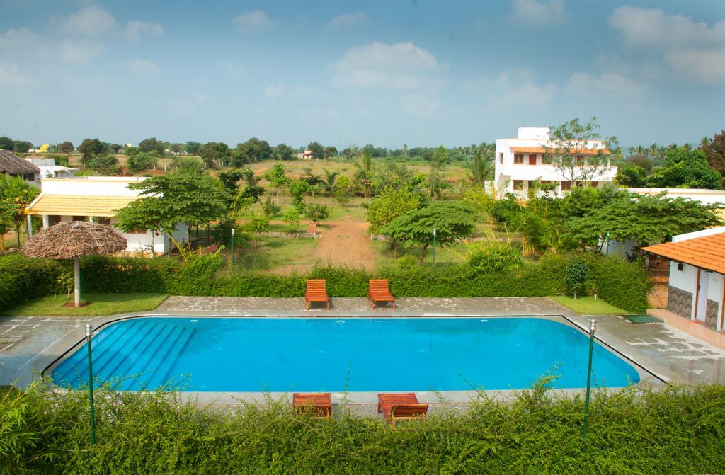 The Mountain Retreat Hotel Tiruvannāmalai Buitenkant foto